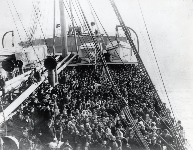 Immigrants on Boat