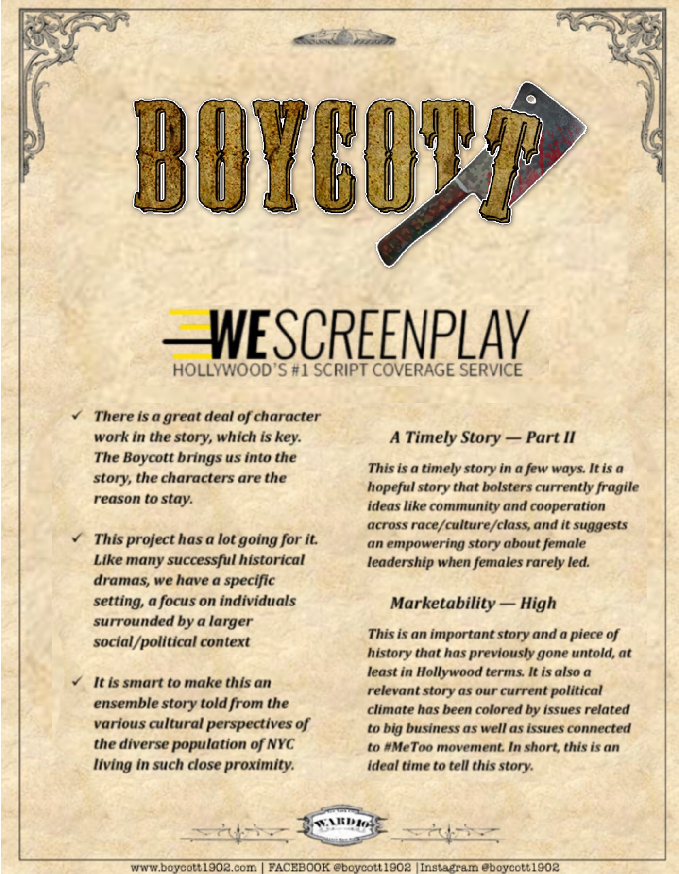 WeScreenPlay Coverage